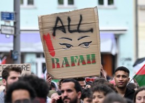 Over 4,000 people take to streets in Berlin for protest rally due to situation in Rafah