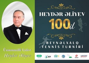 Ulu Öndər Heydər Əliyevin 100 illiyinə həsr olunan Avropa Tennis Turnirinə yekun vurulub