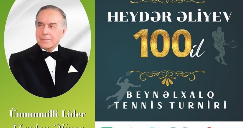 Ulu Öndər Heydər Əliyevin 100 illiyinə həsr olunan Avropa Tennis Turnirinə yekun vurulub