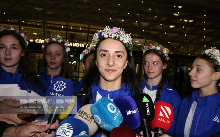 Гимнастка: Мы благодарны Мехрибан Алиевой за поддержку на чемпионате Европы