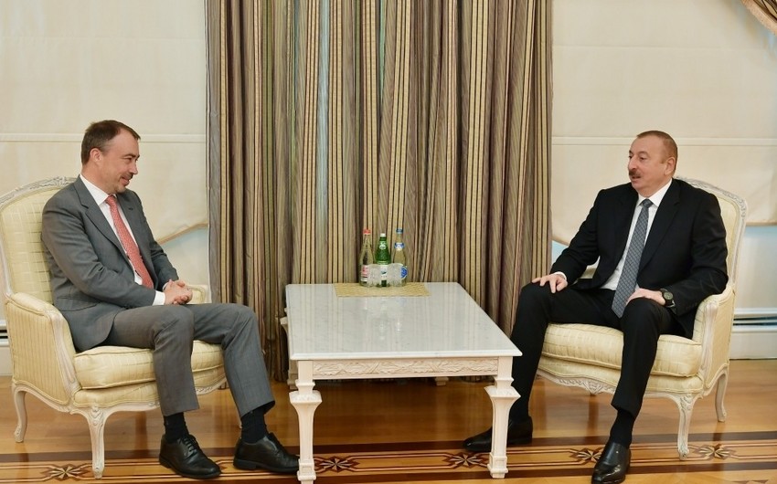 Президент Ильхам Алиев принял спецпредставителя ЕС