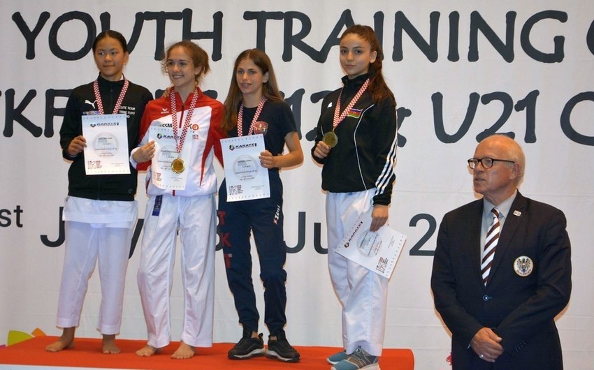Азербайджанские каратисты завоевали 6 медалей в Хорватии