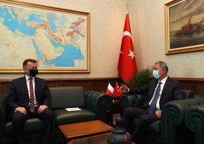 Defense ministers of Turkey and Poland meet