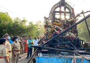 На юге Индии 11 человек погибли от удара током в ходе религиозной процессии