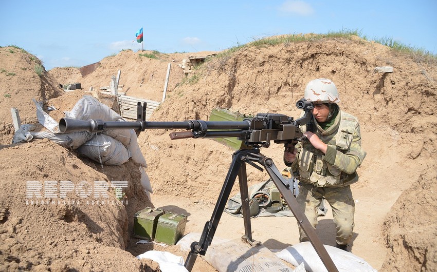 Вражеская армия совершила очередную диверсию в направлении Нахчывана, ранен азербайджанский солдат