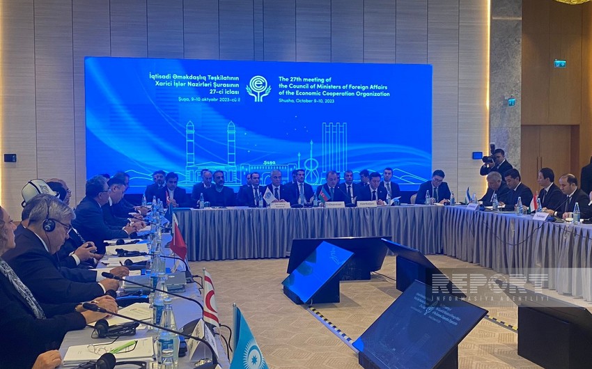 Shusha hosting 27th meeting of ECO Council of Ministers 