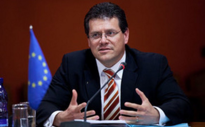 Maros Sefcovic in Athens as part of Energy Union tour