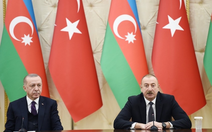 Azərbaycan Prezidenti: Bir-birimizə arxayıq, bir-birimizə dayağıq