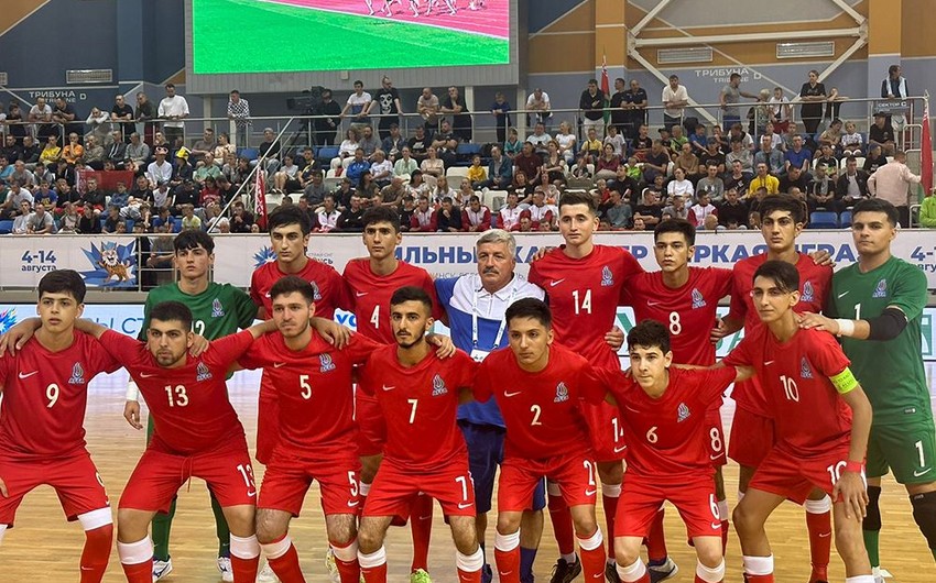 Azərbaycanın futzal yığması II MDB oyunlarında çıxışını başa vurub