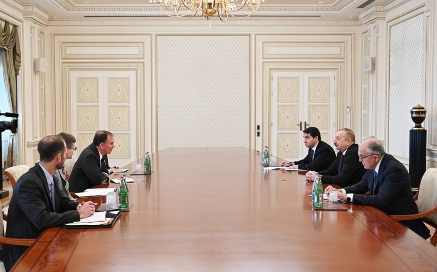 Ильхам Алиев принял советника заместителя Госсекретаря США по энергетической дипломатии