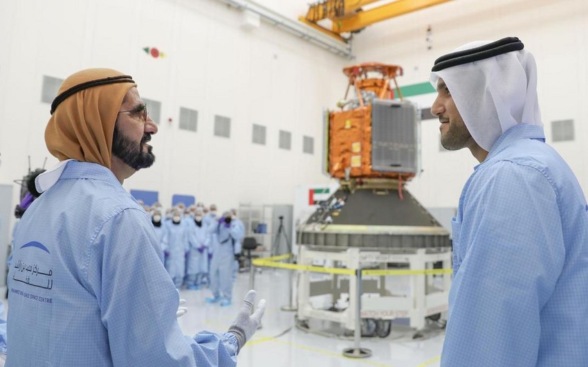 На орбиту выведен первый арабский спутник
