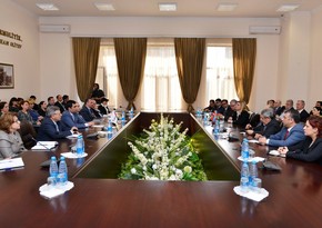 Delegation of Caspian Strategic Institute visited Baku Higher Oil School