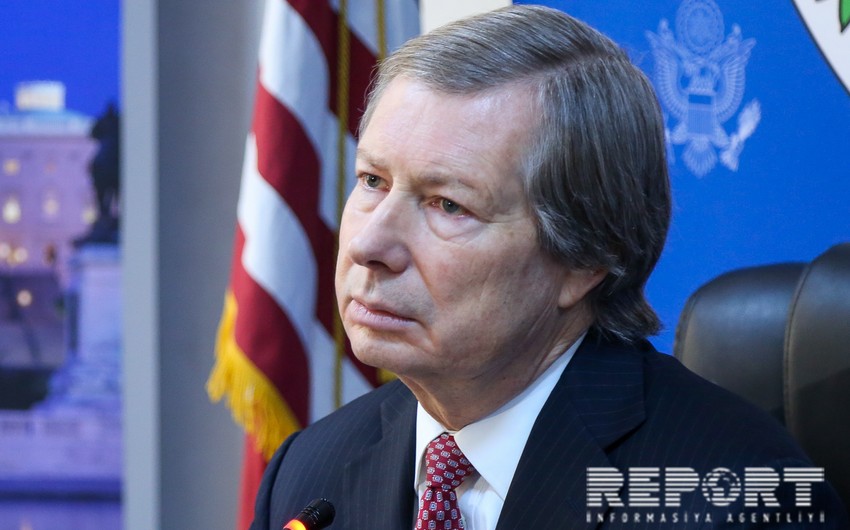 Warlick: There is no arrangements to hold next meeting of presidents of Azerbaijan and Armenia