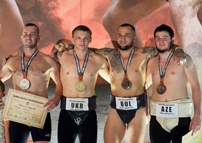 Azərbaycanın sumo güləşçiləri dünya çempionatında üç medal qazanıblar