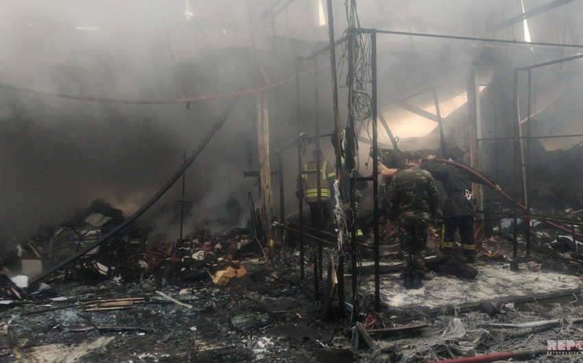 Пожар в Садараке: есть пострадавшие