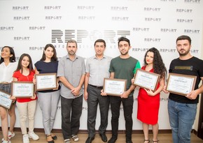 First graduation of “Media School” in Report