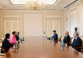 Президент Ильхам Алиев принял генсека Содружества наций