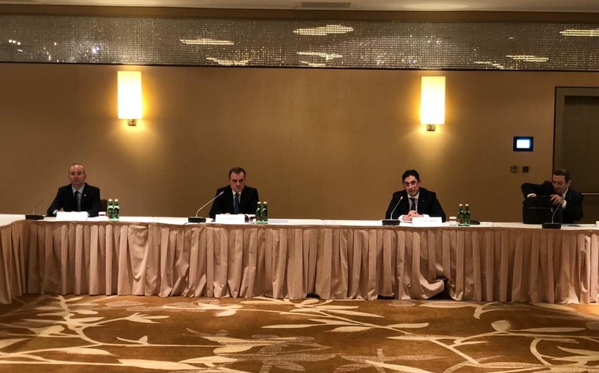 Джейхун Байрамов встретился с представителями Австрийско-Азербайджанской торговой палаты