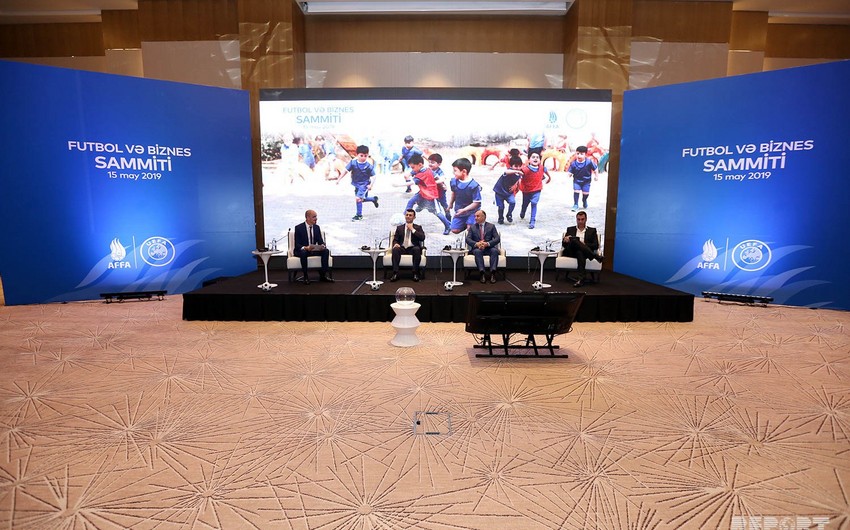 В Баку состоялся саммит Футбол и Бизнес