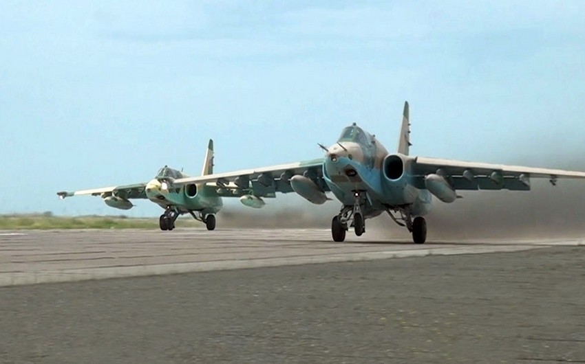 Redeployment of combat aircraft held in course of exercises - VIDEO