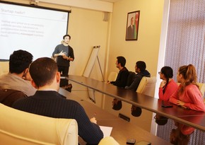 ​Baku Business Factory held a seminar at Azerbaijan University