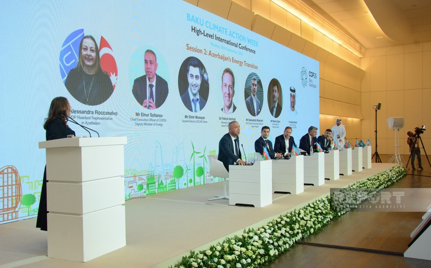 Panel session on Azerbaijan's energy transition concludes at Baku Climate Action Week