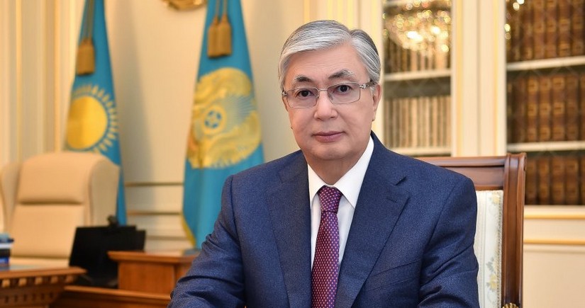 President of Kazakhstan congratulates Ilham Aliyev on Independence Day