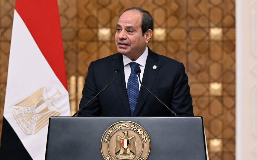 President of Egypt: Talks with President of Azerbaijan serve to strengthen bilateral relations