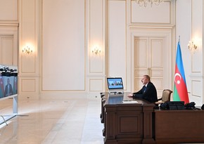 Ilham Aliyev meets with President of Venezuela in format of video conference