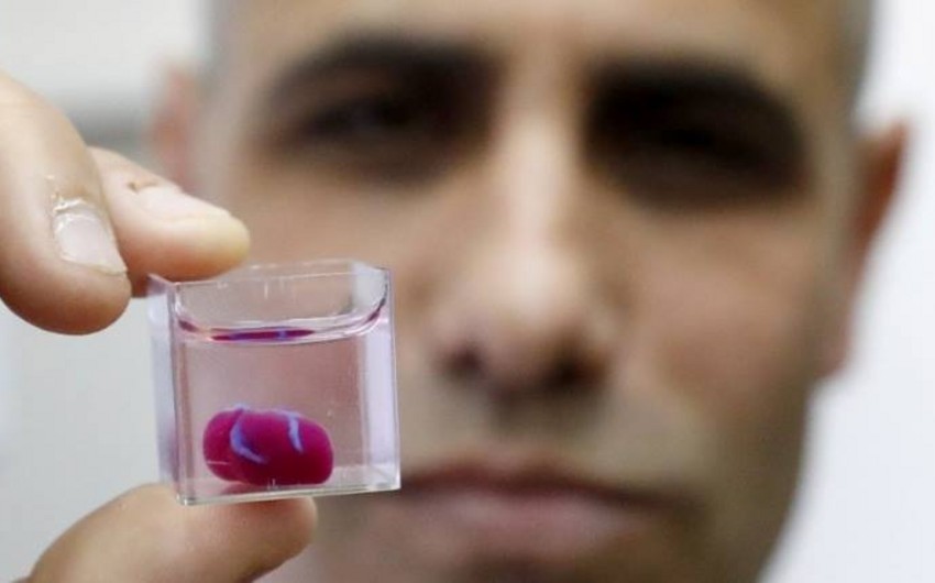 Israeli scientists unveil world’s first 3D-printed heart with human tissue - VIDEO