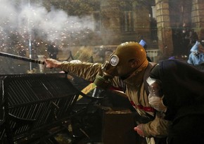 Teen suspected of police attack during ongoing rallies in Tbilisi detained