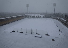 В Турции отменили матч Карабаха из-за снегопада 