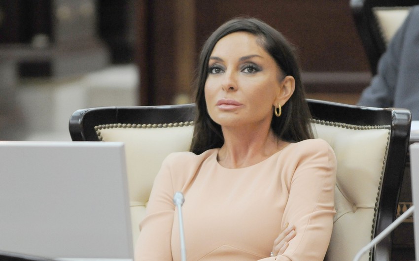 Первая леди Мехрибан Алиева переизбрана на пост президента Федерации гимнастики Азербайджана