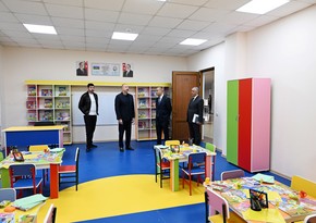 Nizami Ganjavi Secondary School No. 4 reopens after renovation in Khankandi