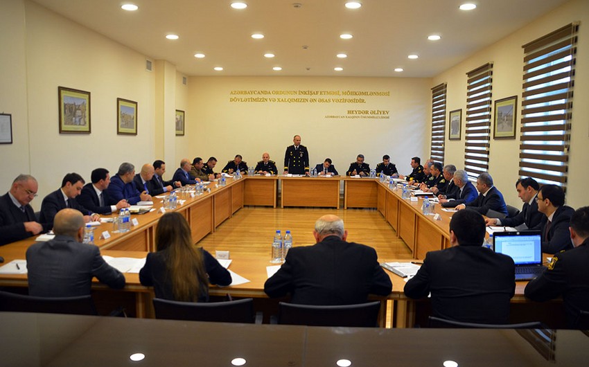 Unified Coordination Group holds meeting in Naval Forces of Azerbaijan