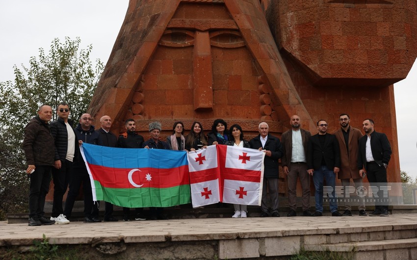 Gürcüstandan olan səyahətçilərin ikinci qrupu Qarabağa gəlib