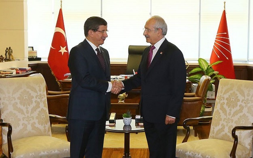 Essential meeting of Ahmad Davutoglu and Kemal Kilicdaroglu to be held today