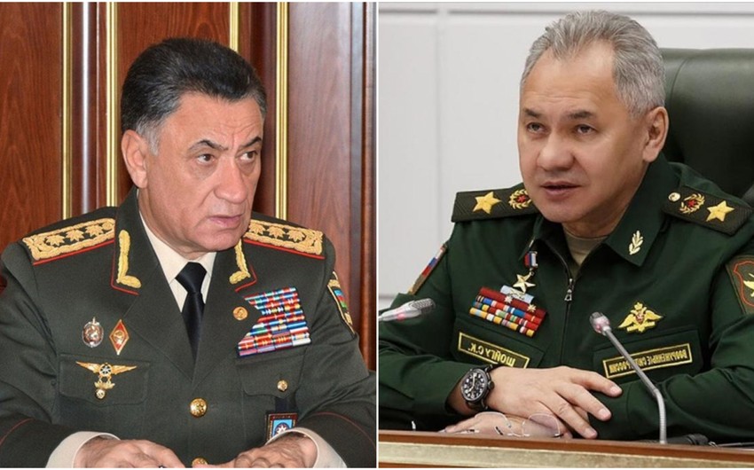 Sergey Shoygu, Ramil Usubov discuss security in South Caucasus