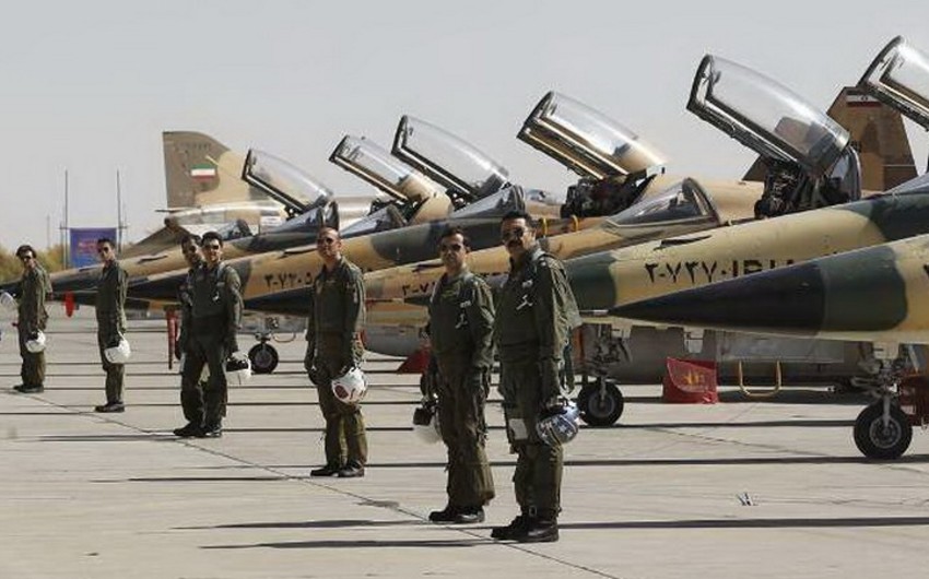 İsfahanda hərbi aviasiya təlimi keçirilir