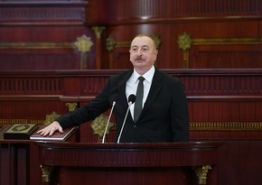 Inauguration ceremony of President Ilham Aliyev held at Milli Majlis 
