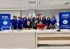 Azərbaycan Voleybol Federasiyası tərəfindən məşqçilər üçün kurs təşkil olunub