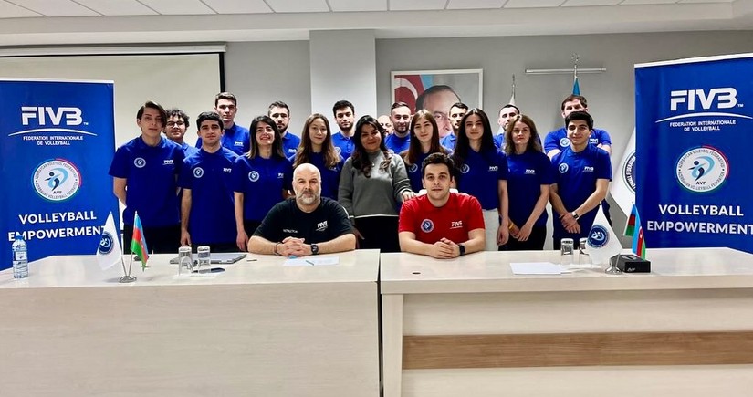 Azərbaycan Voleybol Federasiyası tərəfindən məşqçilər üçün kurs təşkil olunub