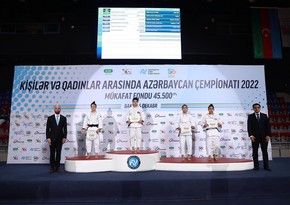 Cüdo üzrə Azərbaycan çempionatında ikinci günün qalibləri müəyyənləşib