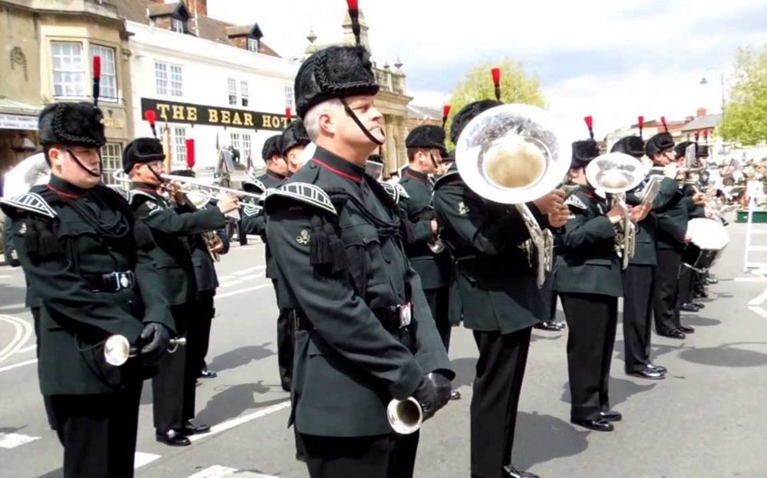 Britaniyanın hərbi orkestrı Bakıda konsert proqramı ilə çıxış edəcək