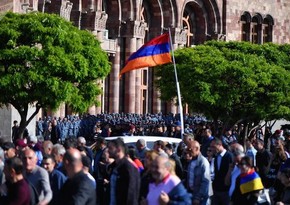  Protester detained in Yerevan due to attack on policeman