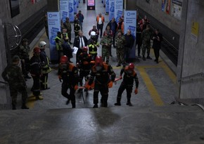 FHN metronun “Koroğlu” stansiyasında təlim keçirib