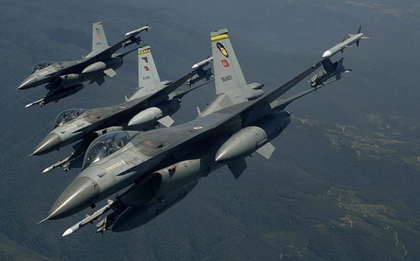Türkiyə Hərbi Hava Qüvvələri İraqda 21 terrorçunu məhv edib