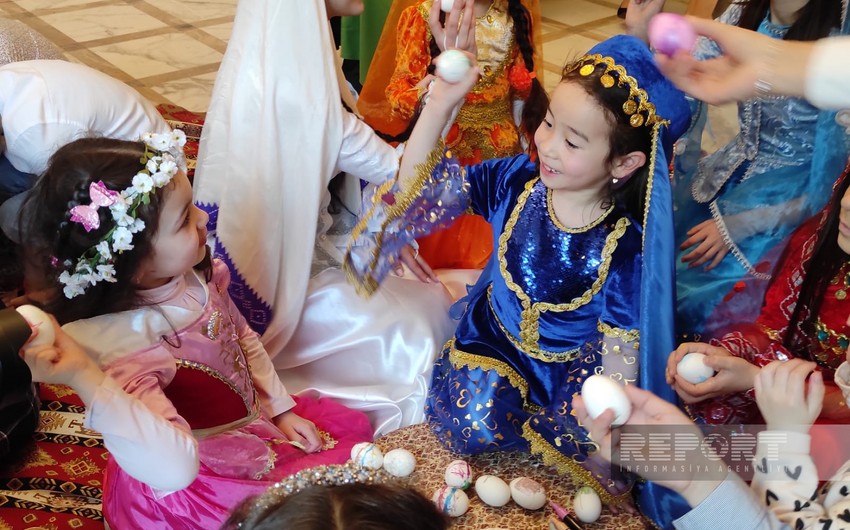 Во Франции для азербайджанских детей было организовано празднество по случаю праздника Новруз