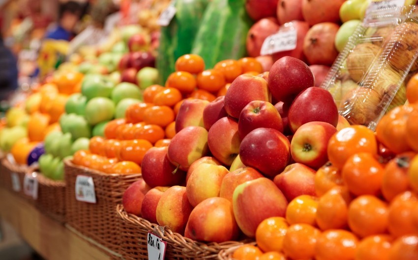 Azerbaijan's cost on imports of fruit and vegetables from Türkiye up by 25%
