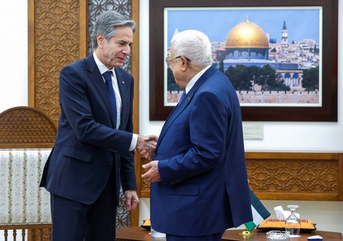 Аббас и Блинкен провели в Рамалле переговоры по ситуации в Газе